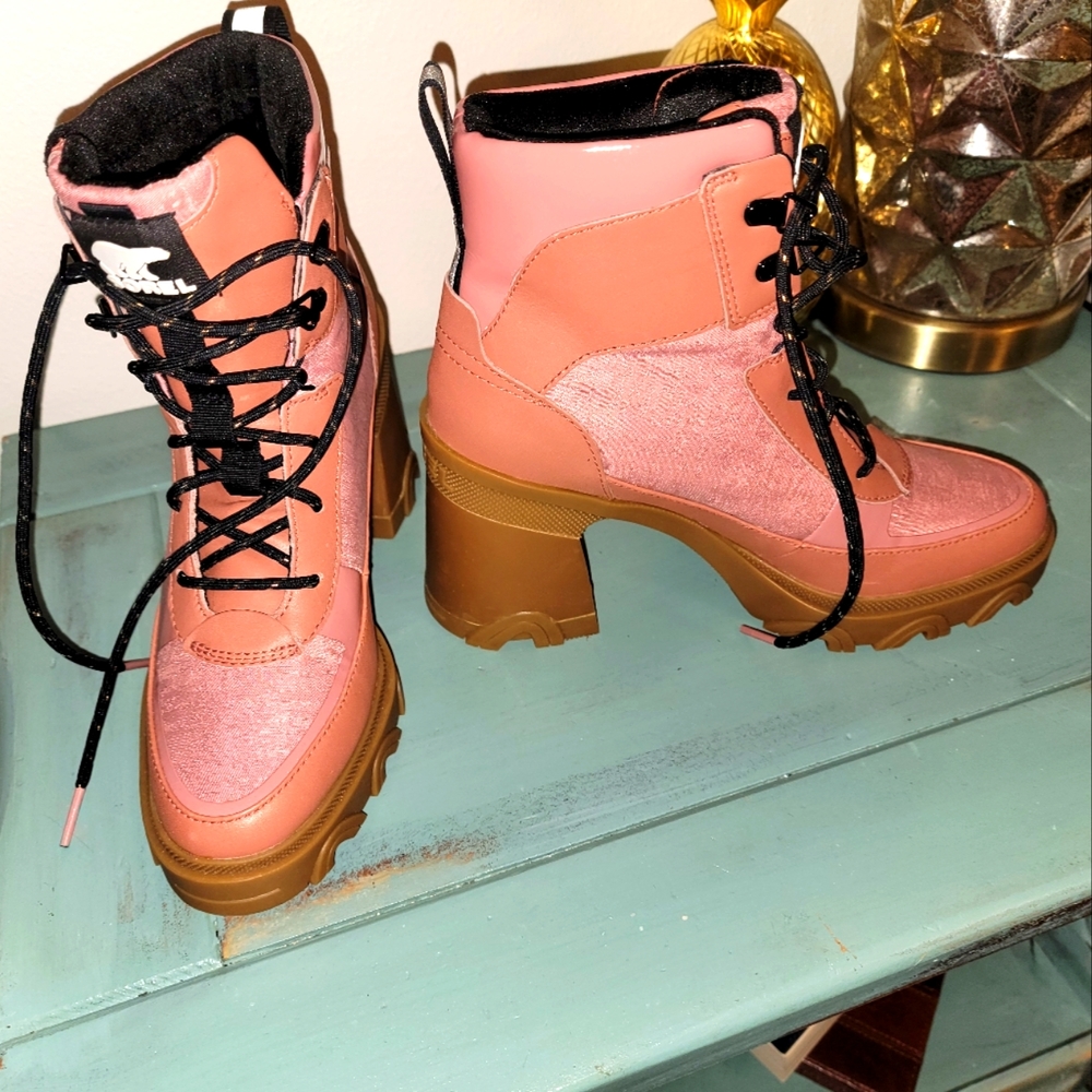 Pink Sorel Boots